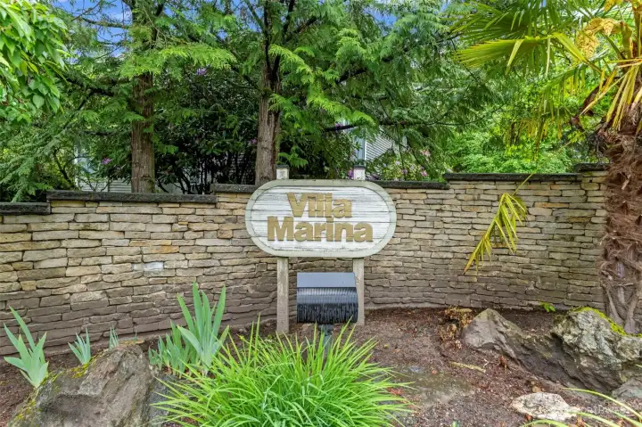 Villa Marina located on West Lake Sammamish