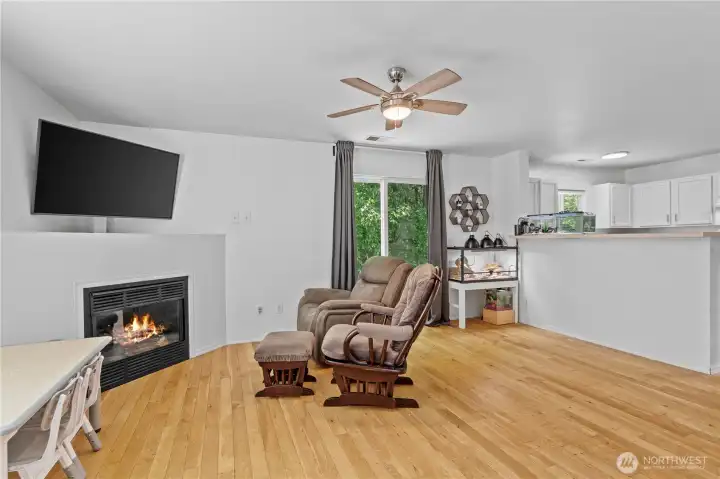 Great Room with Gas Fireplace