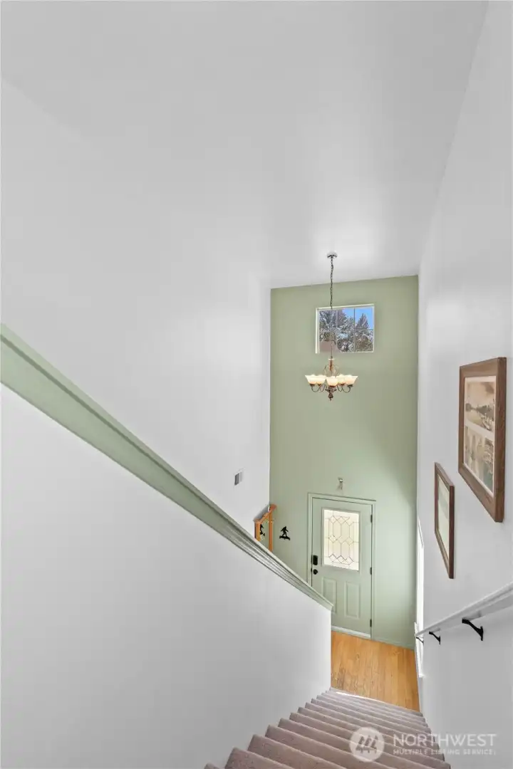 Lovely Two-Story Foyer