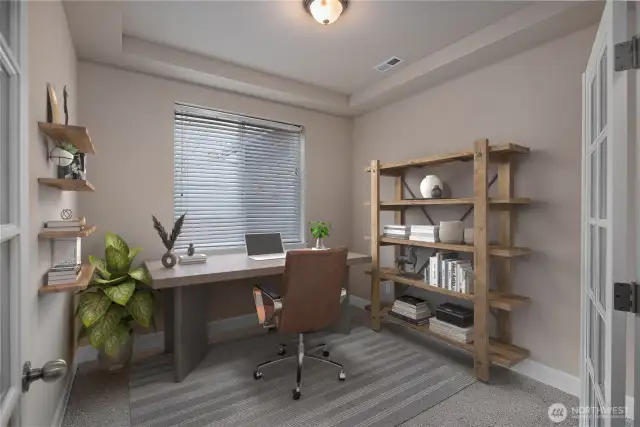 OFFICE ON MAIN | virtually staged