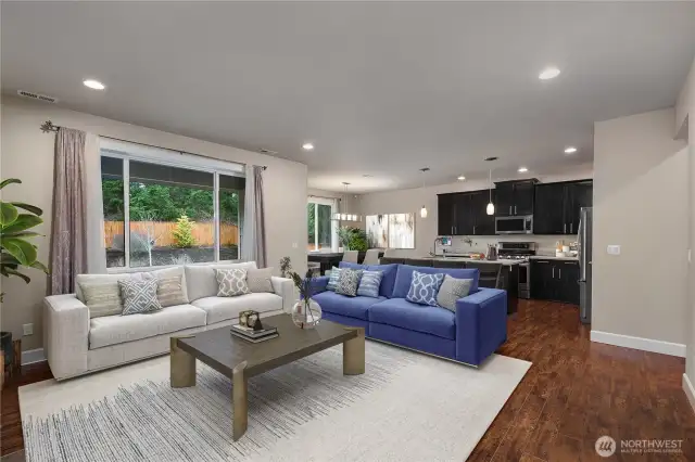 OPEN CONCEPT | virtually staged