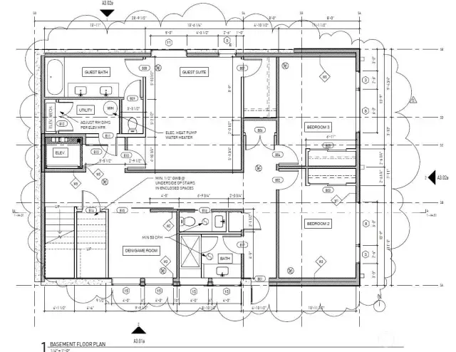 3rd level or basement level.