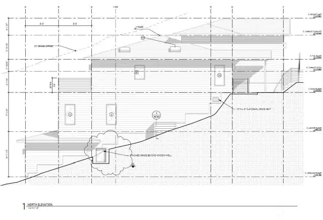 North elevation.