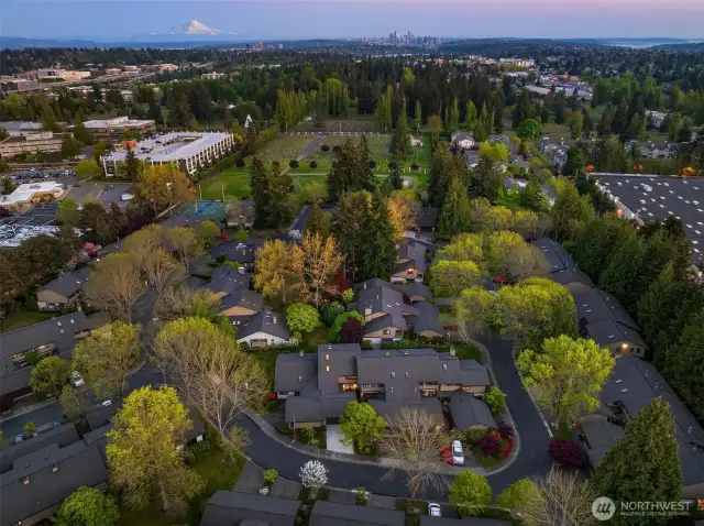 Stendall Place is a delightful oasis of 67 townhomes, arranged in a circular fashion, with green spaces abounding and plenty off opportunities to socialize with your neighbors if you wish. This is truly a hidden gem of a community!