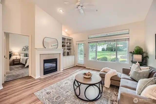 Light filled living area