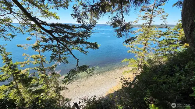 Bluff View of beach
