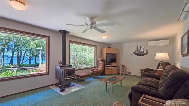 Great Room with fireplace