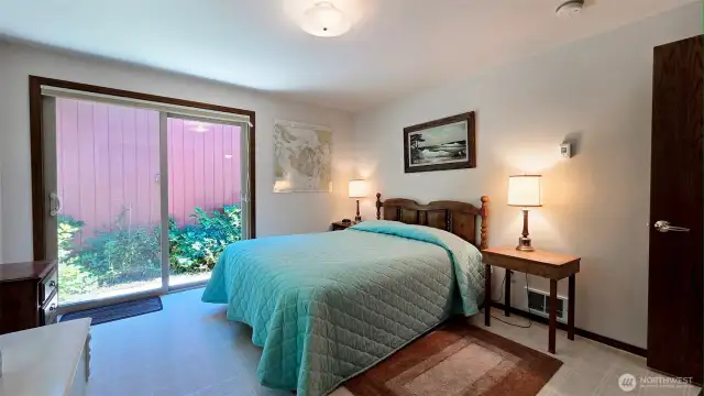2nd Bedroom with slider