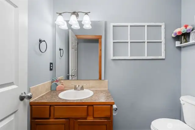 main floor half bath