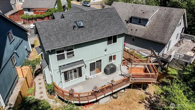 Aerial Deck View