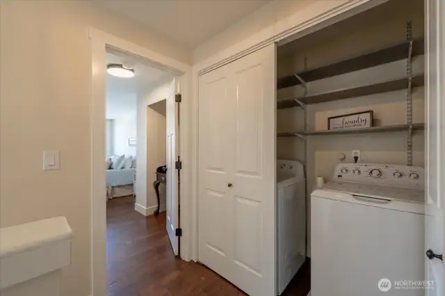 Laundry Area at the top of the Stairway