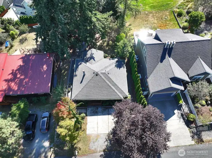 Roof is an estimated 15 years old.