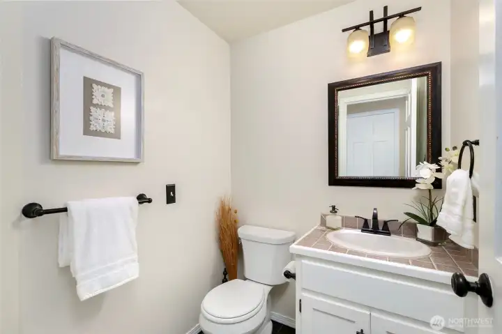 Powder room on the main