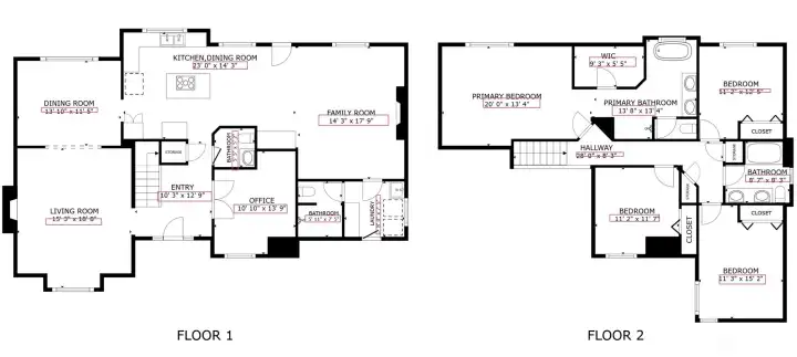 Estimated floor plan
