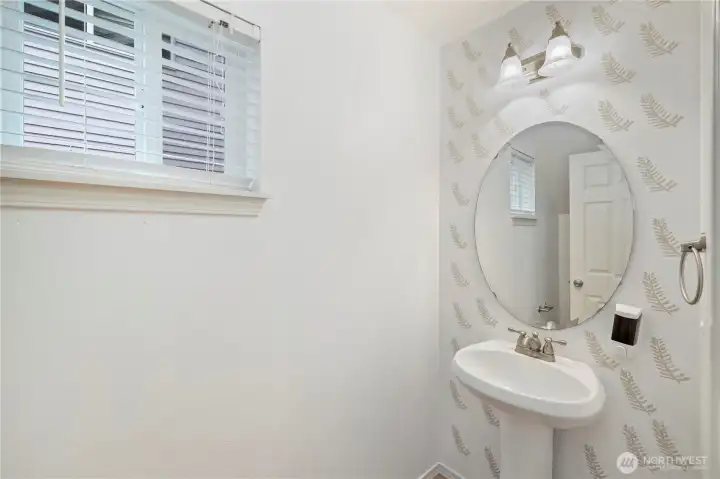 Downstairs Half Bath.