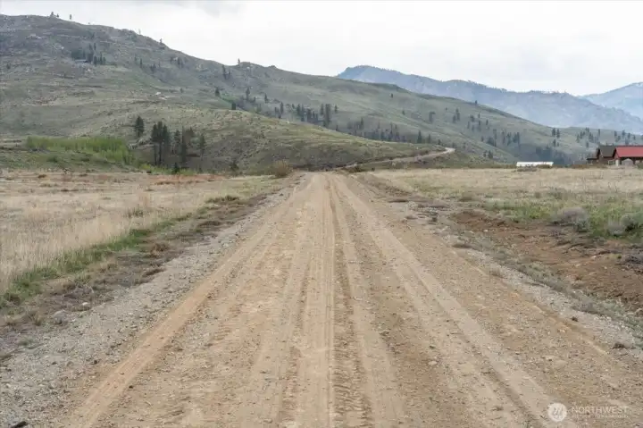 Road leading to property