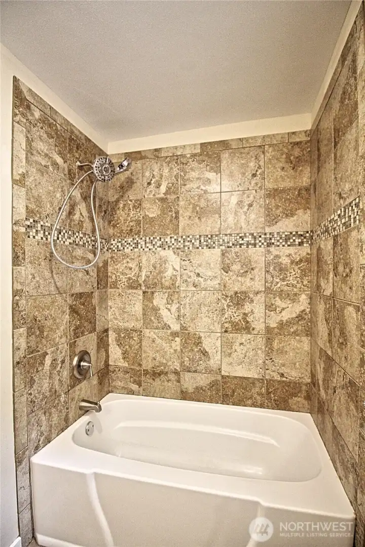 Ceramic Tile Shower