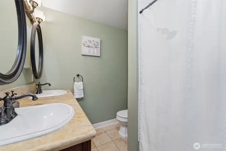 En-suite bathroom. All