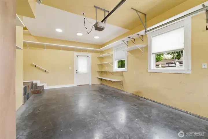 Even the garage looks stylish