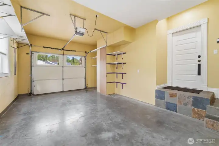 Plenty of shelves in the closet to help store your things