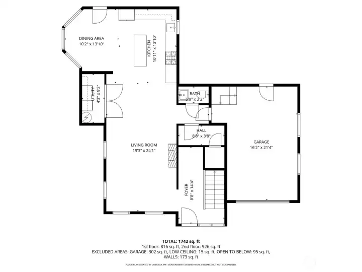 Buyer and buyer broker to verify floor measurements for accuracy