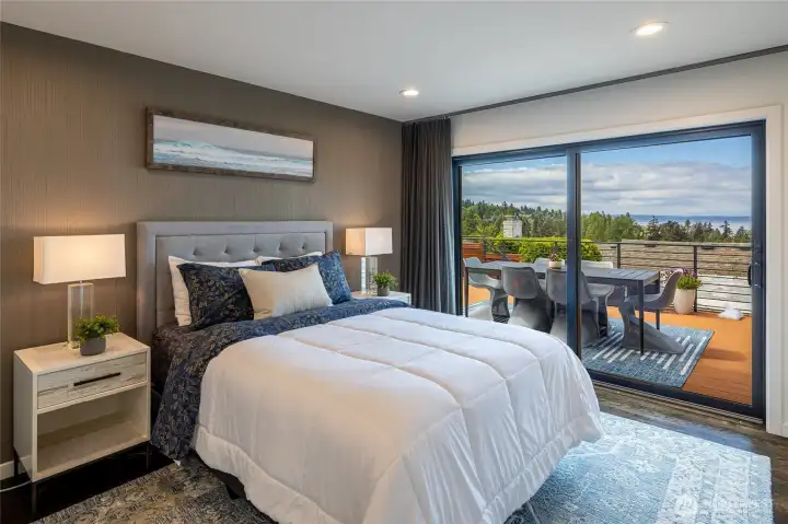 Primary Suite connects to your back patio. Primary Suite connects to your back patio.