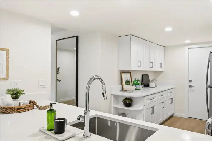 Timeless finishes and thoughtful details create a kitchen designed to feel fresh for years to come.