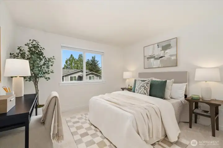 A valuable third bedroom adds flexibility for guests, remote work, hobbies, or changing lifestyle needs.