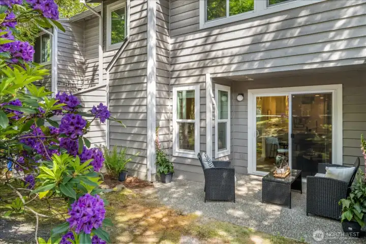 A charming extension of the home, where indoor comfort transitions easily to private outdoor living.