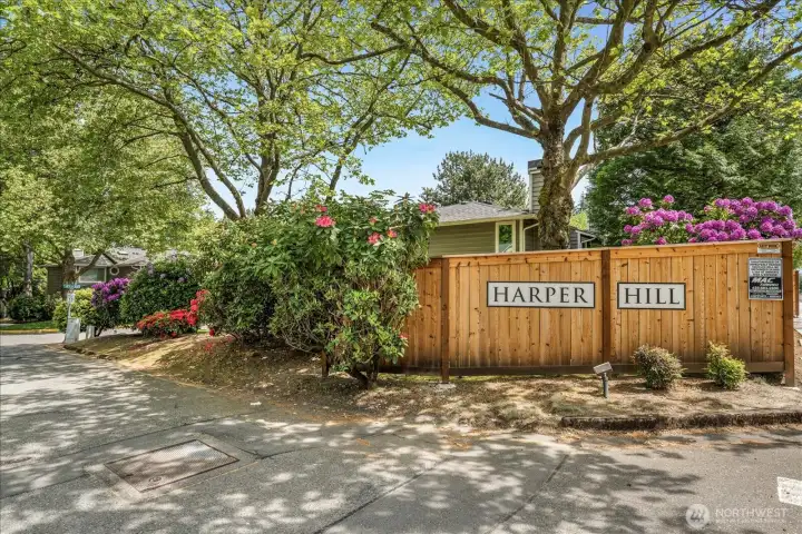 Welcome to Harper Hill, a highly sought-after neighborhood offering exceptional convenience just steps from the Overlake Transit Center and Microsoft’s main campus.