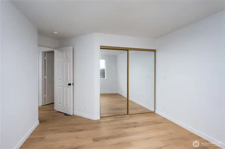 One of Unit B's bedrooms