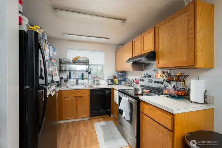Unit A kitchen