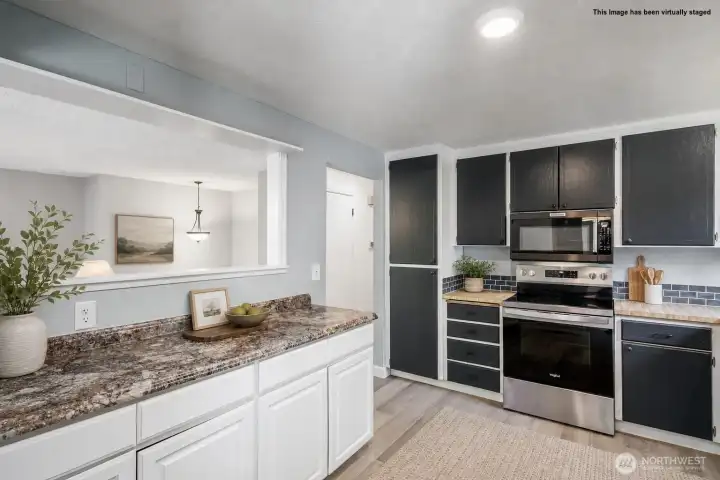 Kitchen view from other side.