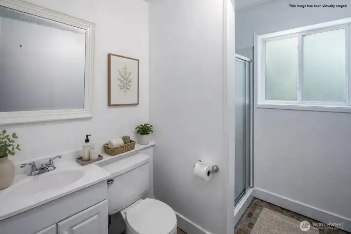 Downstairs 3/4 bath