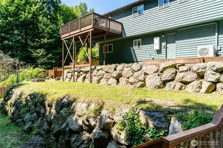 Back yard / very private