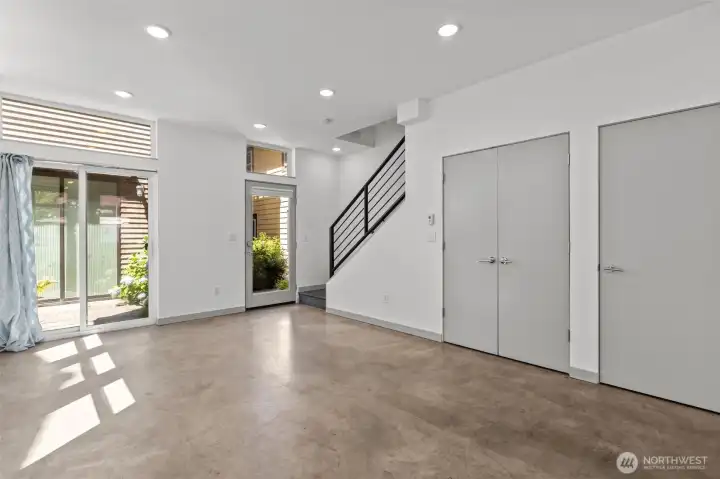 Main floor includes an washer and dryer closet, extra storage closet. Main floor includes an washer and dryer closet, extra storage closet.