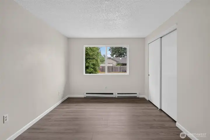 Bedroom 1 - View Backyard
