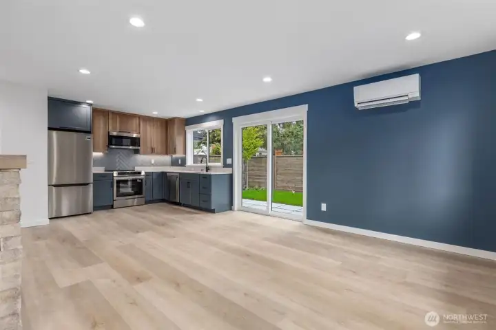Open concept main floor