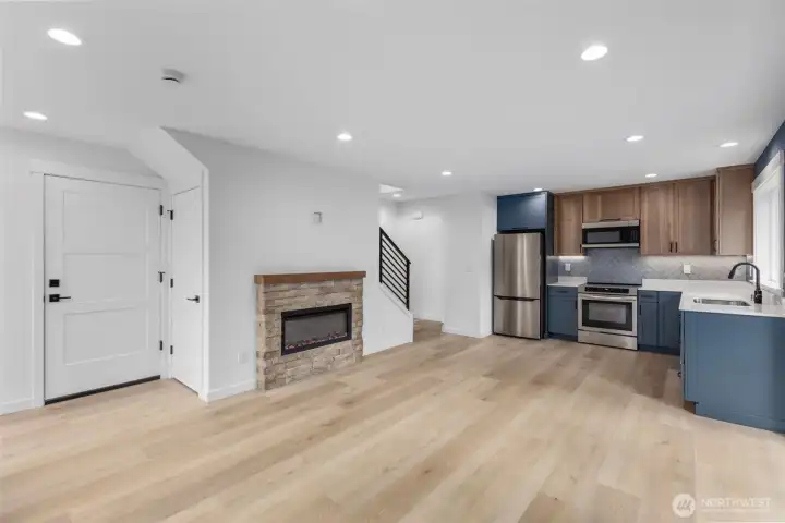 Open concept main floor