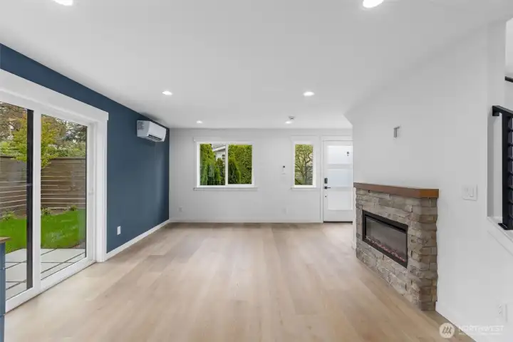 Open concept main floor