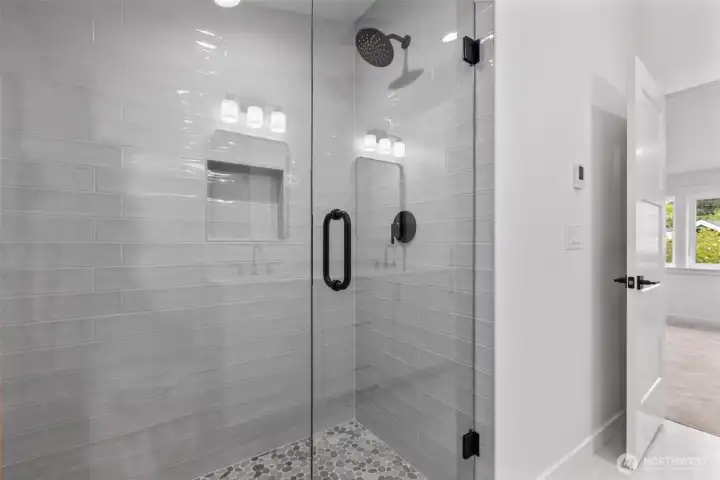Spa-like shower