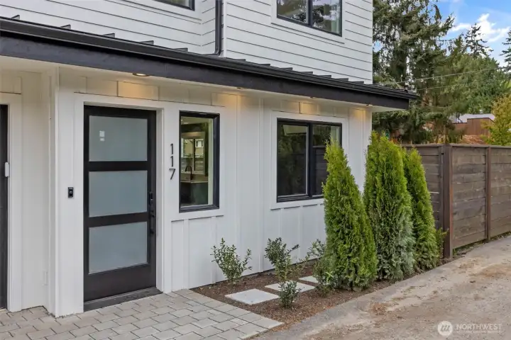 Front entrance
