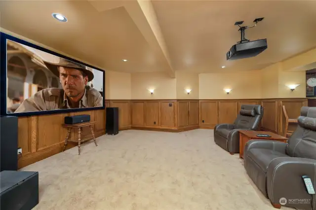 High end built in movie theater - comes with home