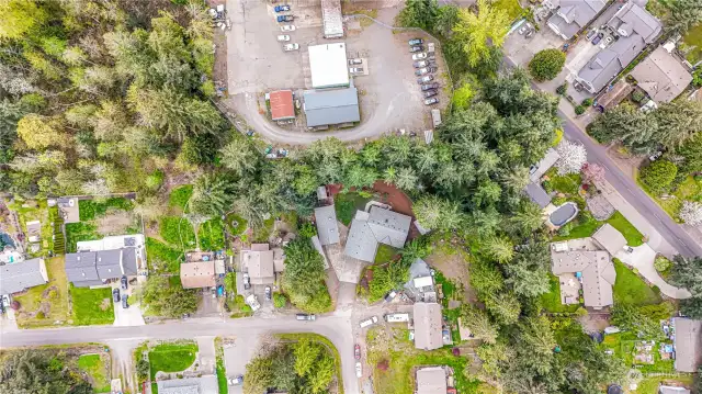Aerial View of the Area Around the Property