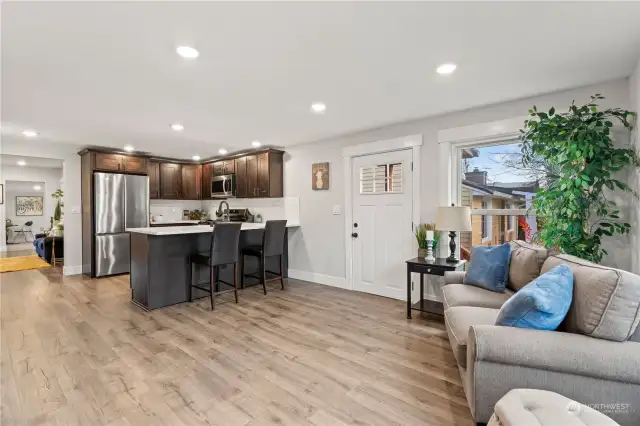 Enter into this Great Room concept home featuring a Brand-New Kitchen, plus Living and Dining Rooms. Beyond the Great Room is the Family Room - perfect for movie nights!