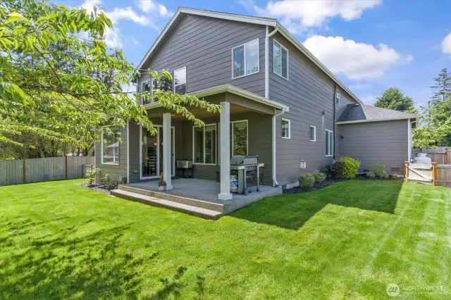 Spacious .20 acre lot fully fenced!