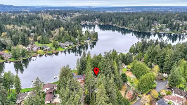 Pine Lake in the heart of Sammamish - your secluded sanctuary near modern conveniences.