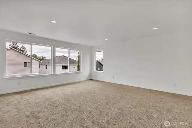 The Primary Bedroom is honestly huge.