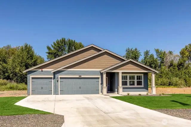 Photo rendering is representational. Actual home is under construction and finishes, elevation, and paint colors may vary. See site agent for details.