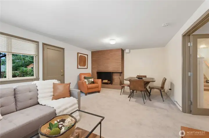 Bonus room on lower level for game or movie nights.